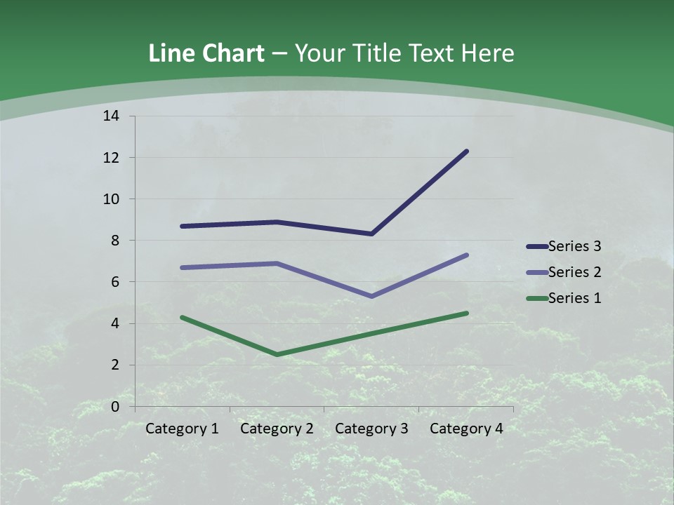 Tiled Water Glass PowerPoint Template