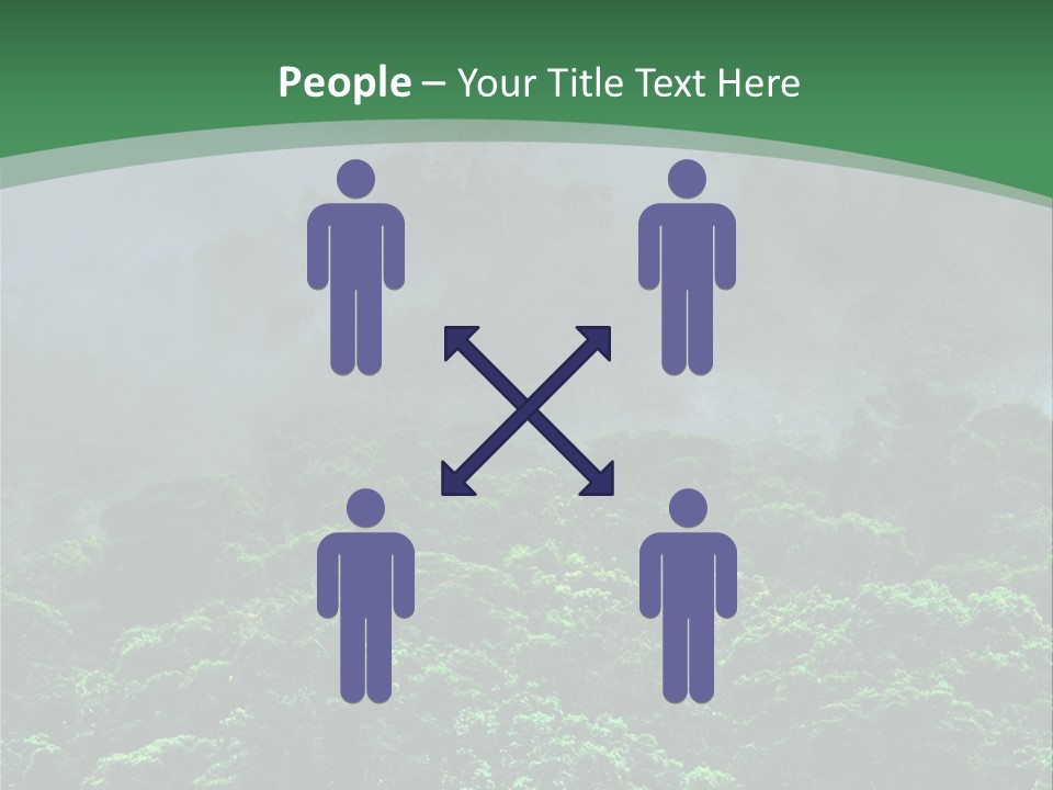 Tiled Water Glass PowerPoint Template