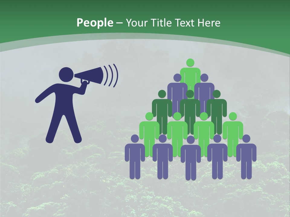 Tiled Water Glass PowerPoint Template