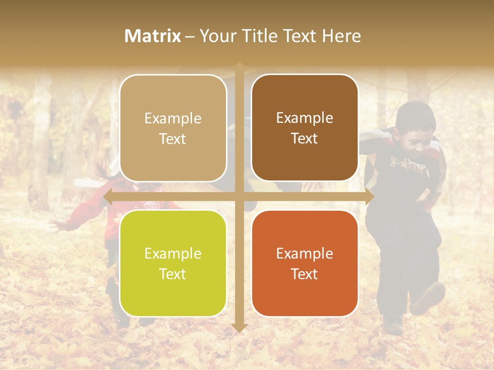 Childhood Active Vitality PowerPoint Template