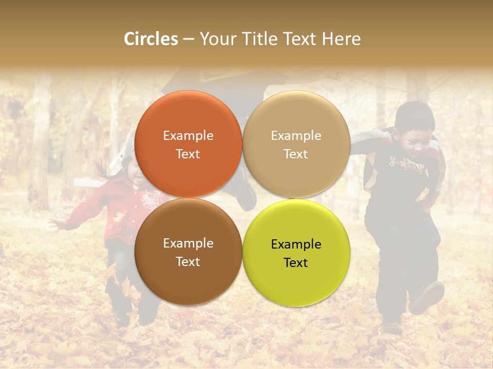 Childhood Active Vitality PowerPoint Template