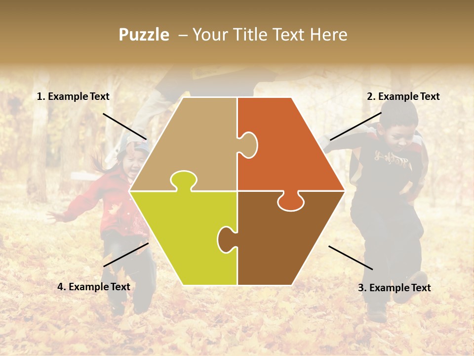 Childhood Active Vitality PowerPoint Template