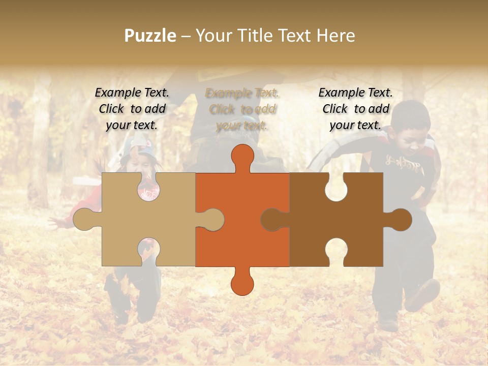 Childhood Active Vitality PowerPoint Template