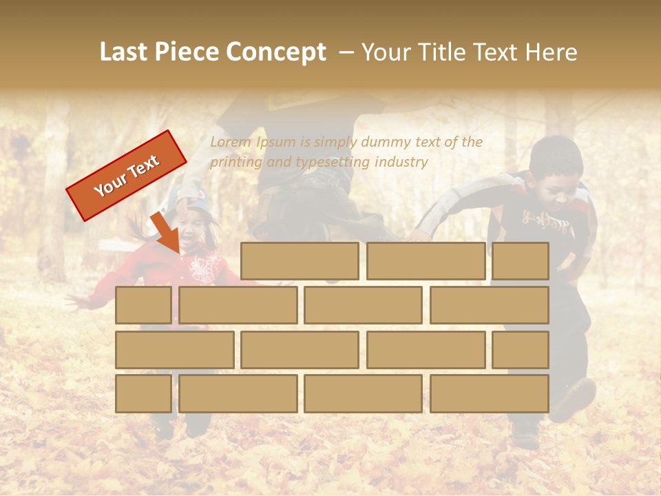 Childhood Active Vitality PowerPoint Template