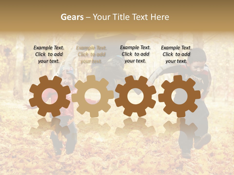 Childhood Active Vitality PowerPoint Template