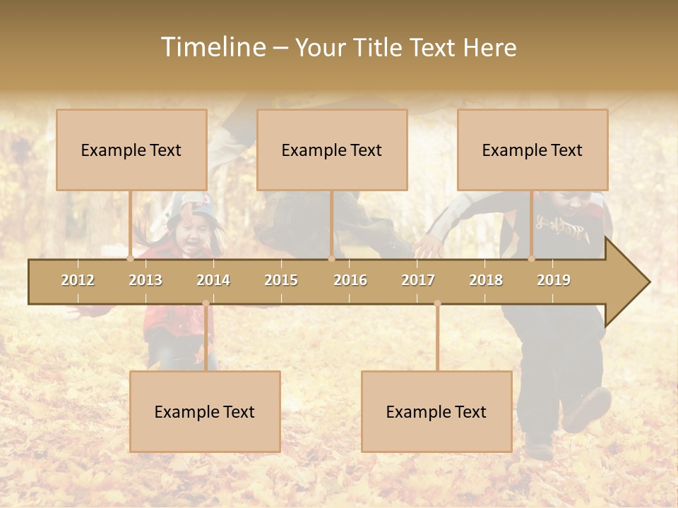Childhood Active Vitality PowerPoint Template