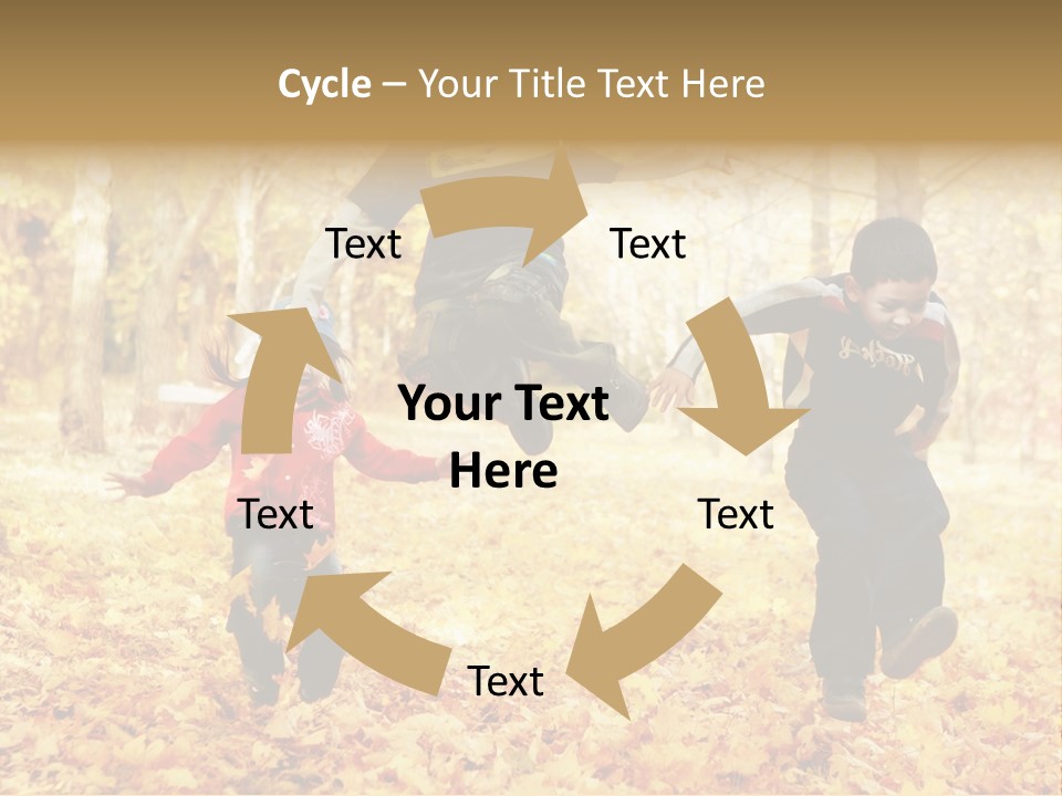 Childhood Active Vitality PowerPoint Template