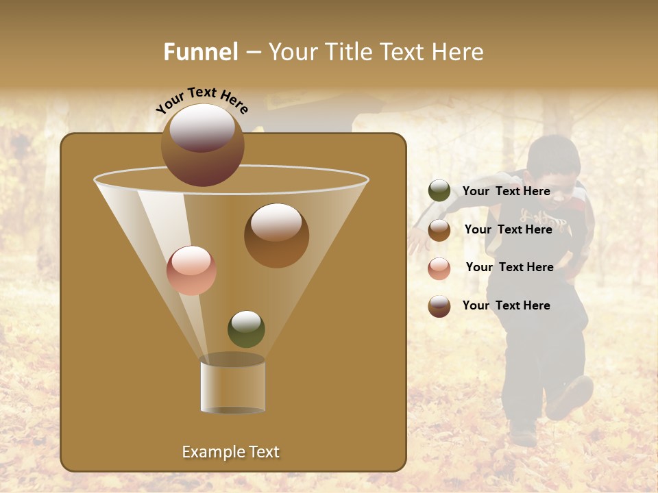 Childhood Active Vitality PowerPoint Template