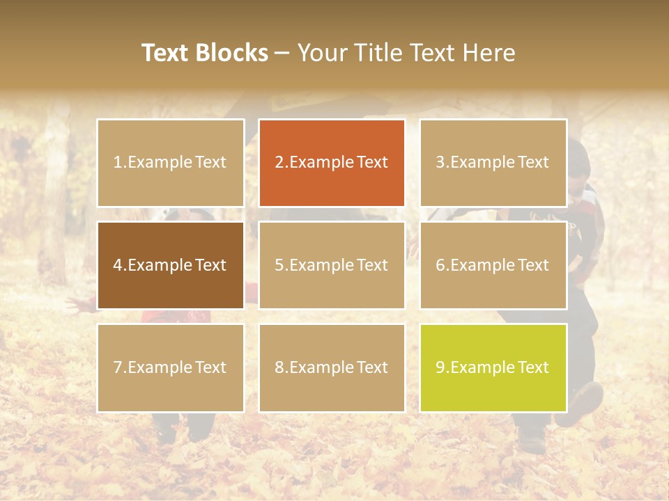 Childhood Active Vitality PowerPoint Template
