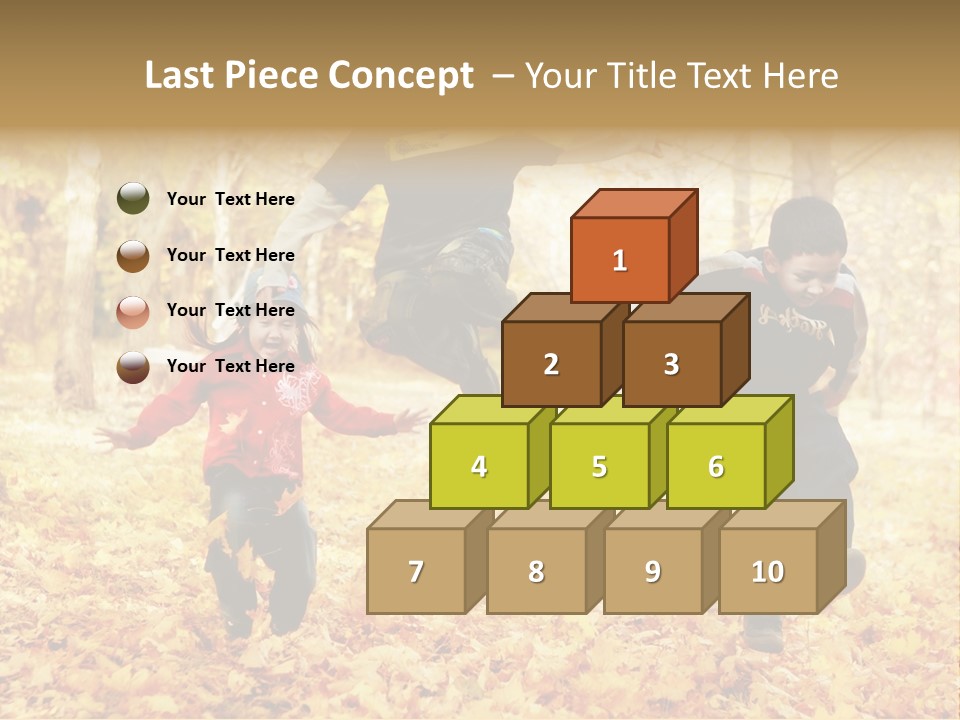 Childhood Active Vitality PowerPoint Template