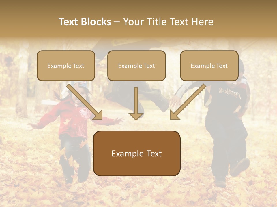 Childhood Active Vitality PowerPoint Template