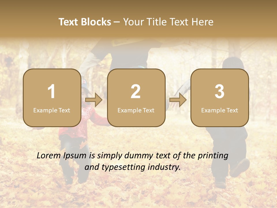 Childhood Active Vitality PowerPoint Template