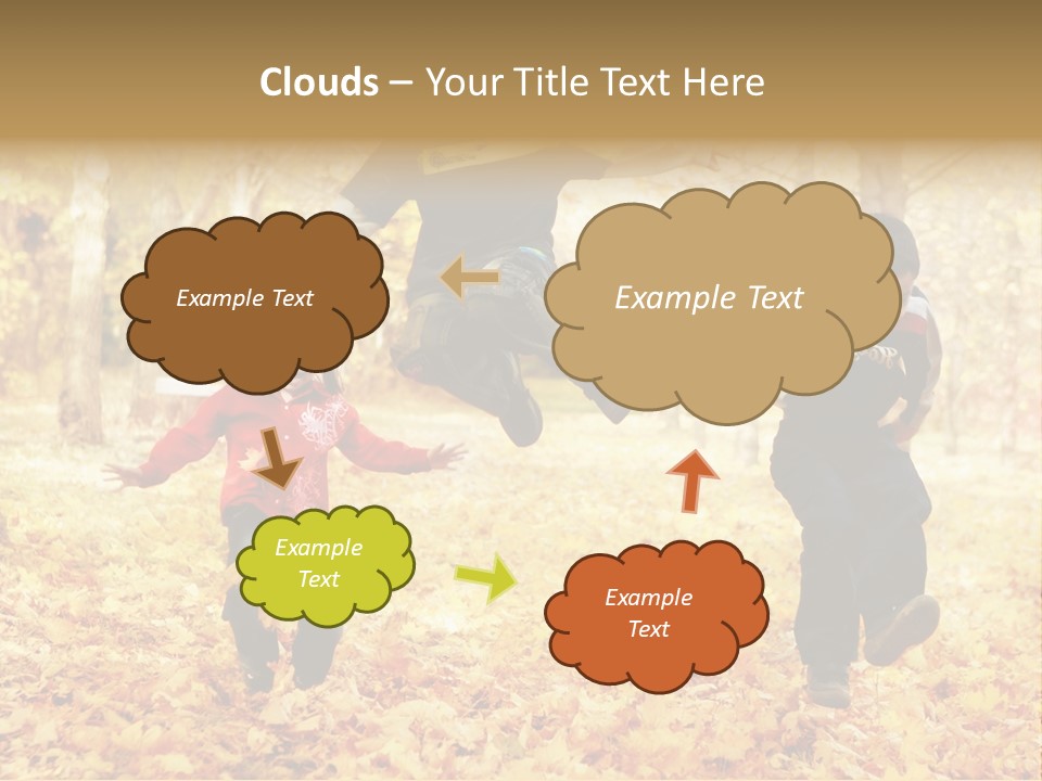 Childhood Active Vitality PowerPoint Template