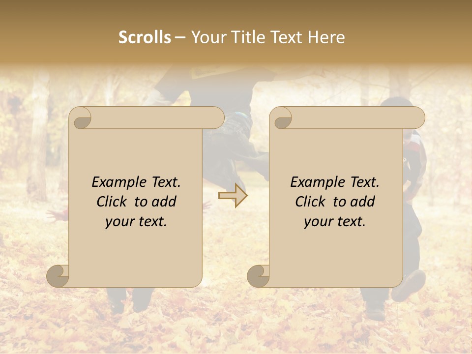 Childhood Active Vitality PowerPoint Template