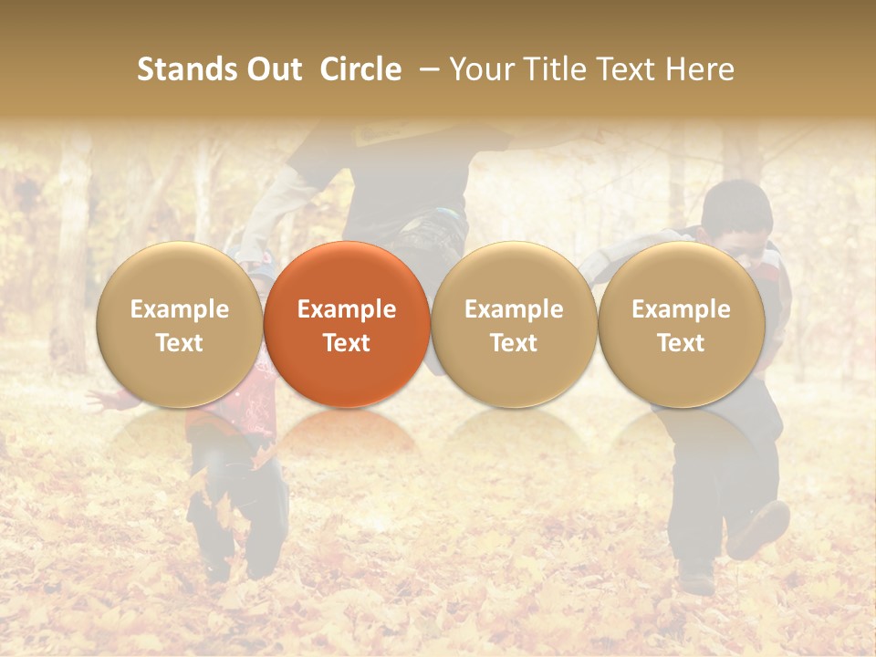 Childhood Active Vitality PowerPoint Template