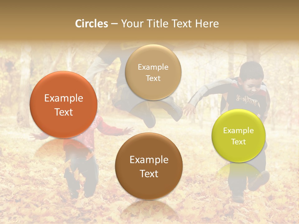 Childhood Active Vitality PowerPoint Template