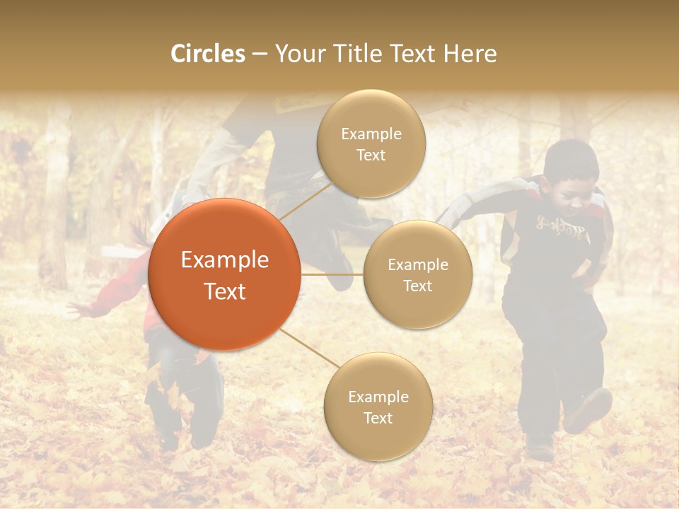 Childhood Active Vitality PowerPoint Template