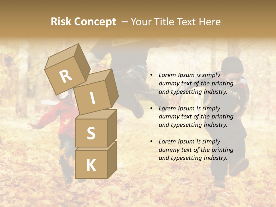 Childhood Active Vitality PowerPoint Template