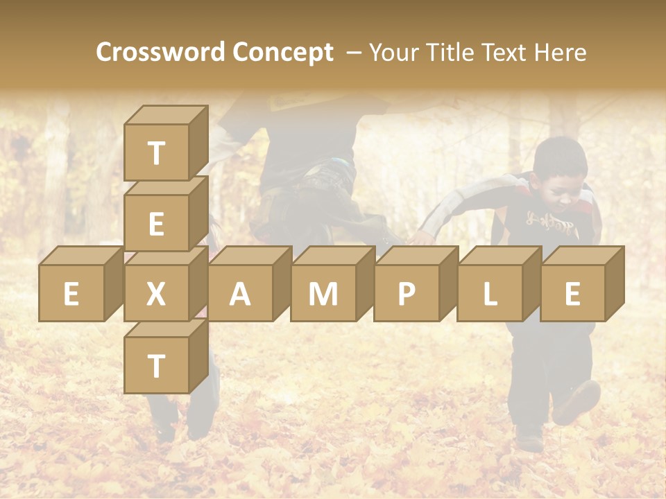 Childhood Active Vitality PowerPoint Template