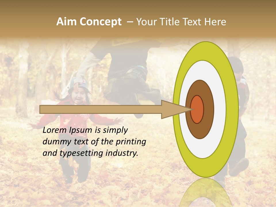 Childhood Active Vitality PowerPoint Template