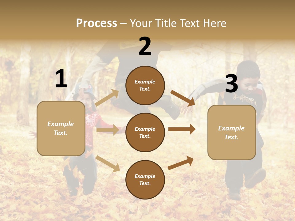 Childhood Active Vitality PowerPoint Template