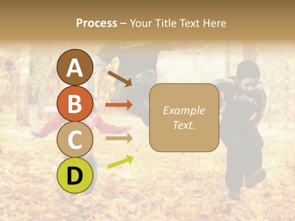 Childhood Active Vitality PowerPoint Template