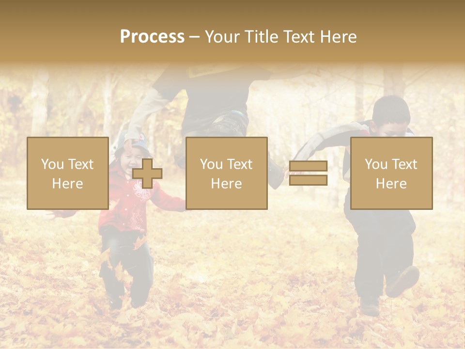 Childhood Active Vitality PowerPoint Template