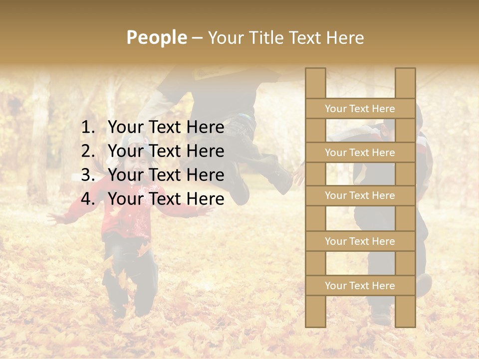 Childhood Active Vitality PowerPoint Template