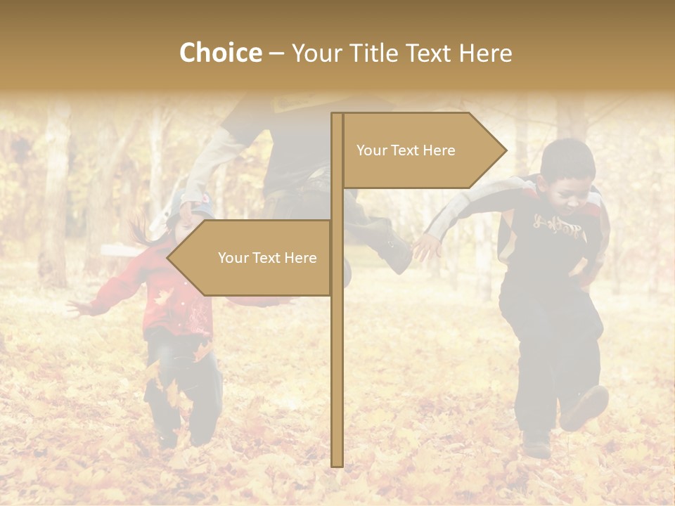 Childhood Active Vitality PowerPoint Template