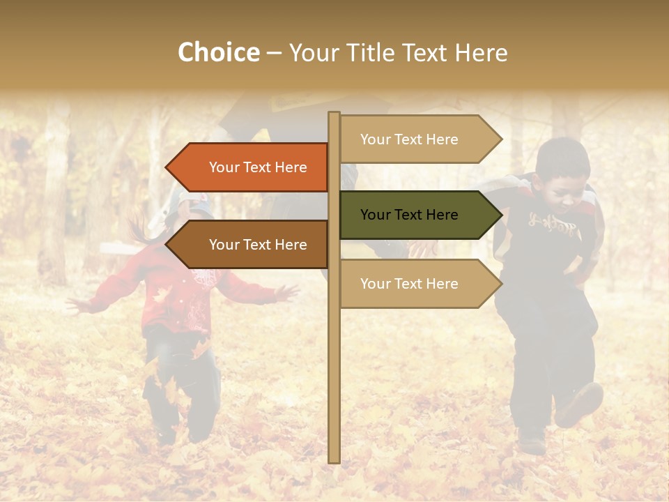 Childhood Active Vitality PowerPoint Template