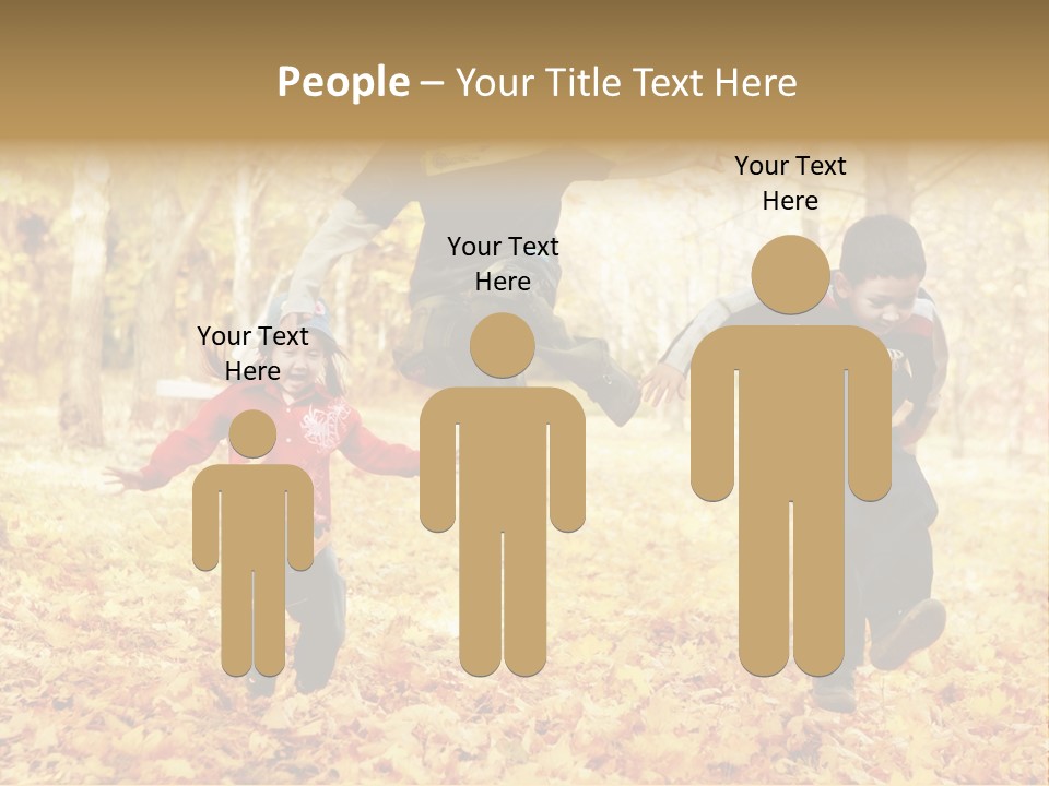 Childhood Active Vitality PowerPoint Template