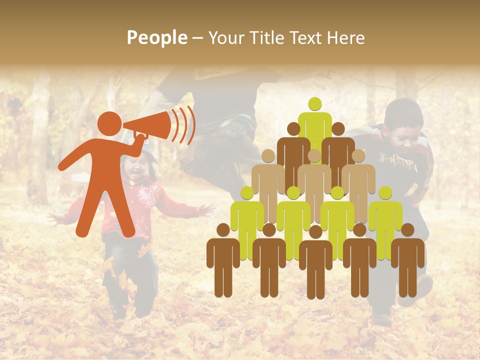 Childhood Active Vitality PowerPoint Template