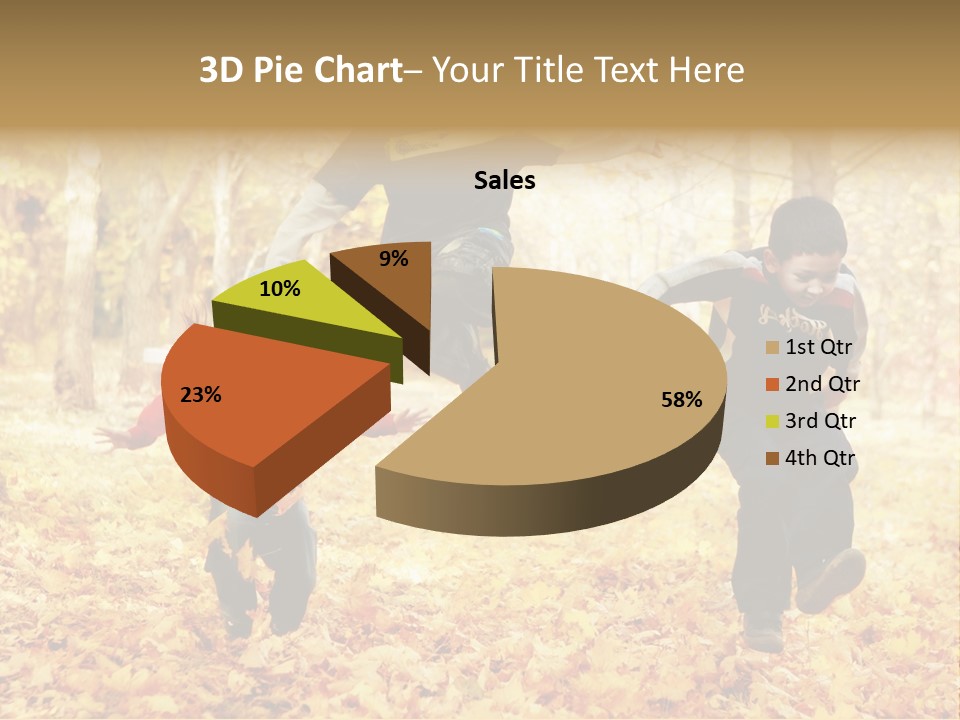 Childhood Active Vitality PowerPoint Template