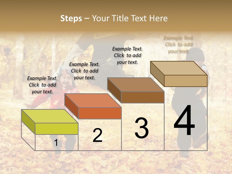 Childhood Active Vitality PowerPoint Template