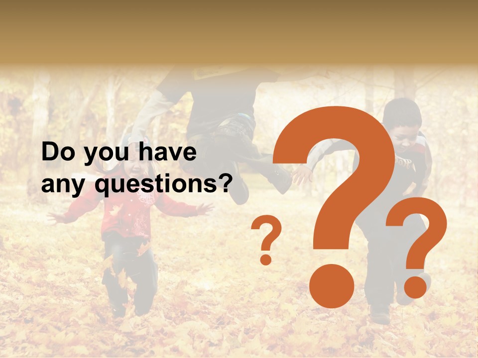 Childhood Active Vitality PowerPoint Template