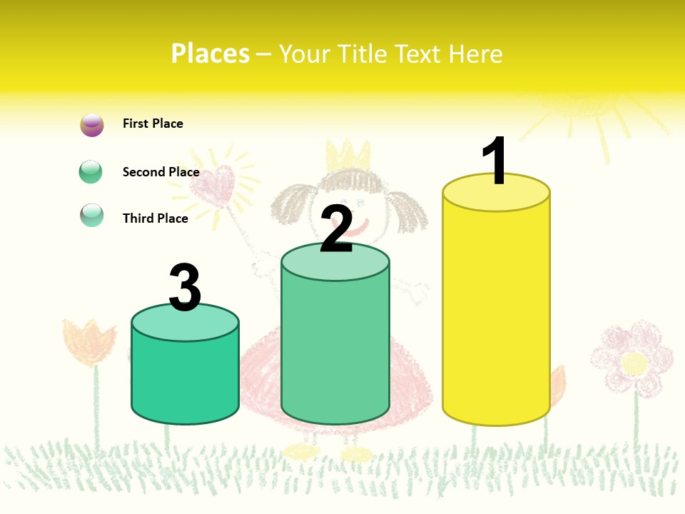 Child Background Beautiful PowerPoint Template