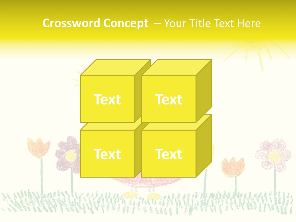 Child Background Beautiful PowerPoint Template