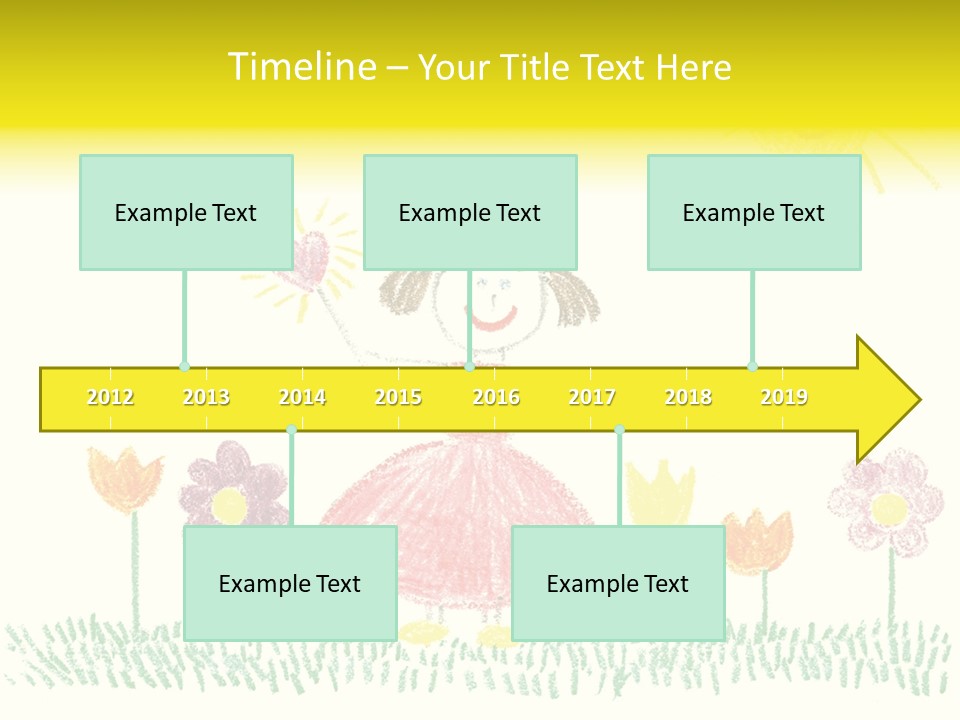 Child Background Beautiful PowerPoint Template