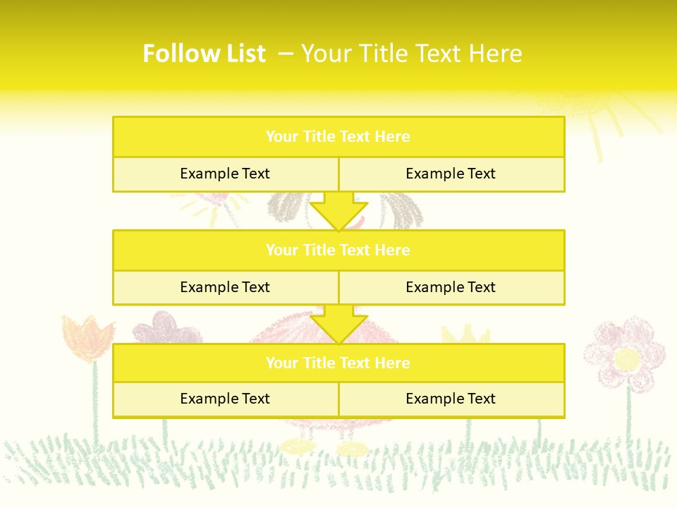 Child Background Beautiful PowerPoint Template