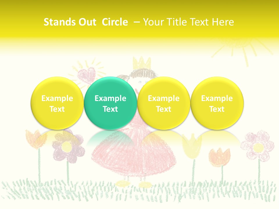 Child Background Beautiful PowerPoint Template