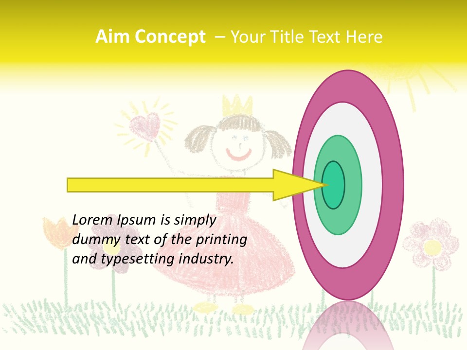 Child Background Beautiful PowerPoint Template