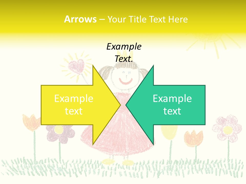 Child Background Beautiful PowerPoint Template