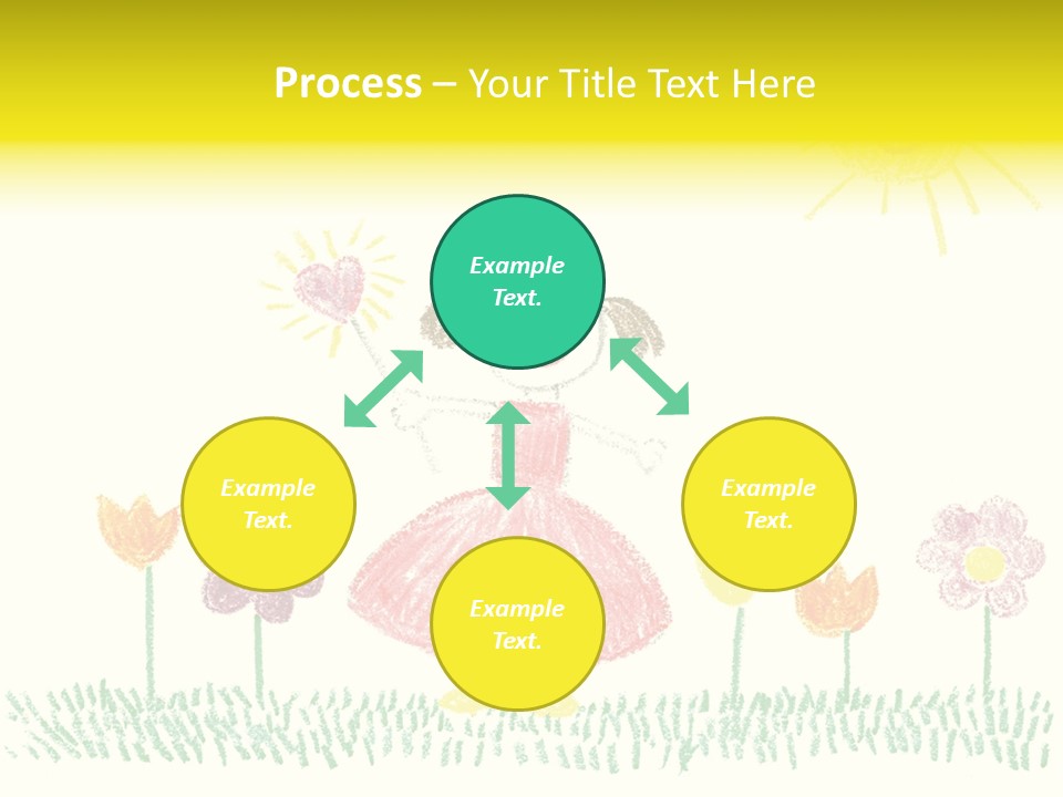 Child Background Beautiful PowerPoint Template