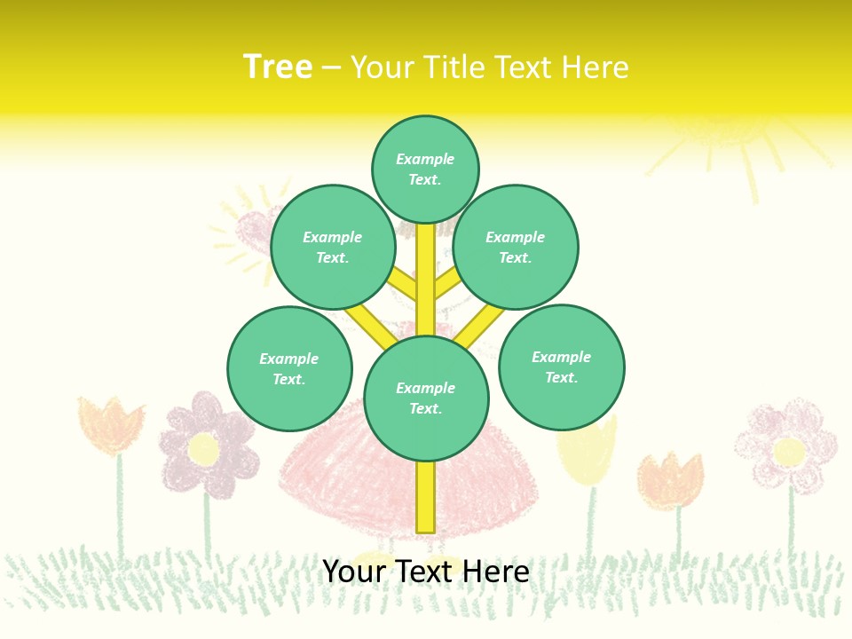 Child Background Beautiful PowerPoint Template