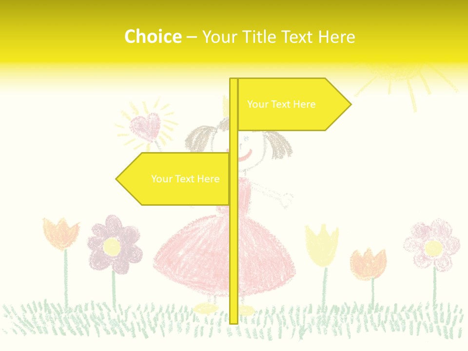 Child Background Beautiful PowerPoint Template