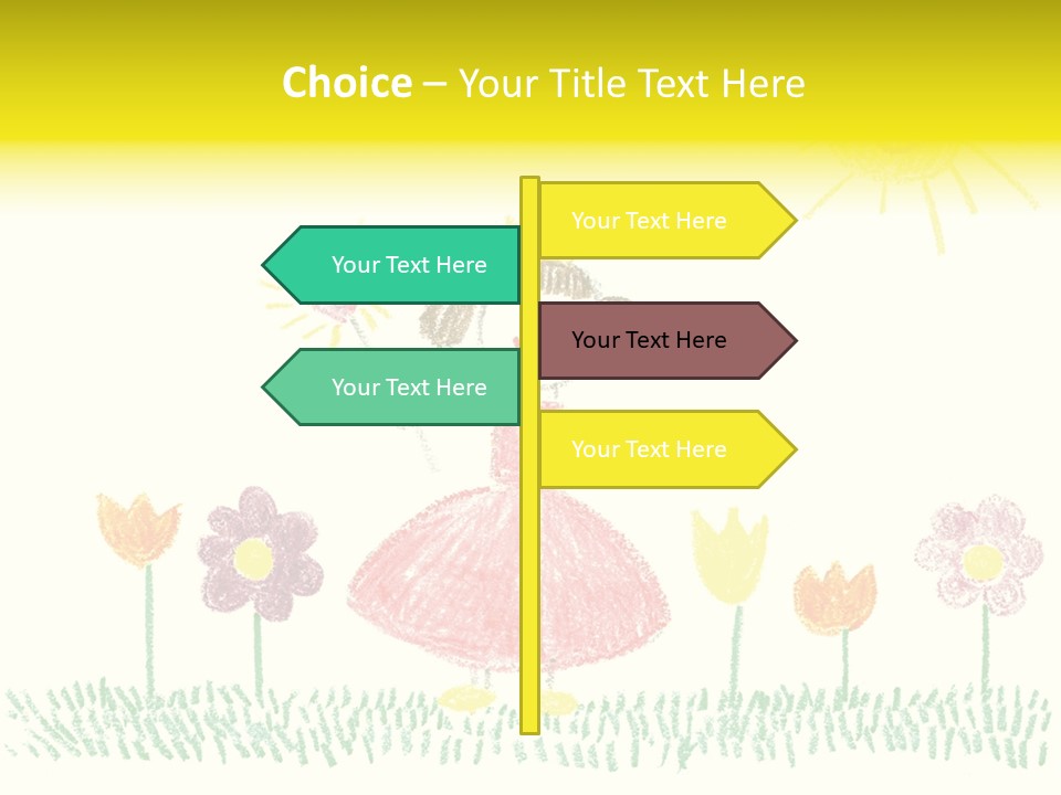 Child Background Beautiful PowerPoint Template