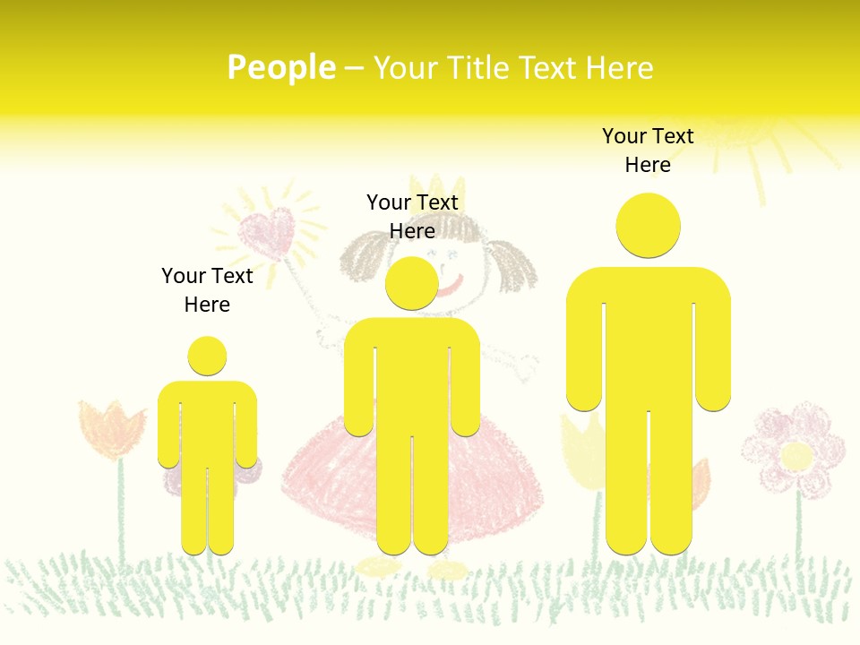 Child Background Beautiful PowerPoint Template