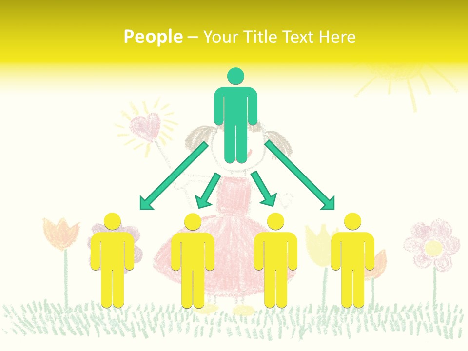 Child Background Beautiful PowerPoint Template