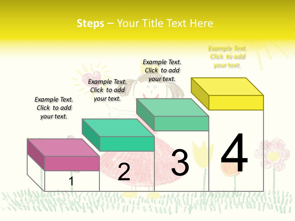 Child Background Beautiful PowerPoint Template