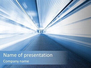 Technology Subway Modern PowerPoint Template